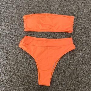 Strapless and HW bikini